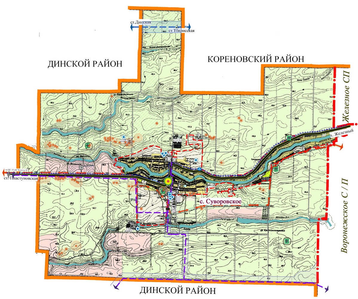 Карта динской. Карта Кореновского района. Карта Динского района. Динской район Краснодарский край на карте. Карта Динского района Краснодарского.